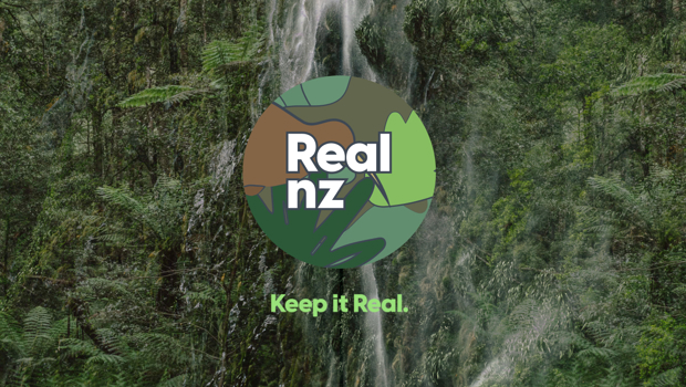 Green forest background image with green RealNZ Keep it Real logo overlayed.