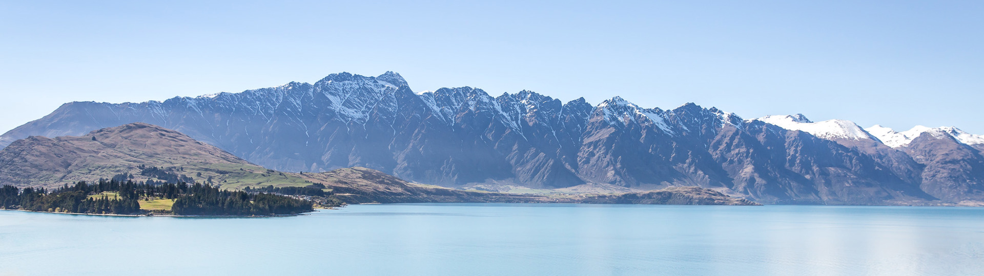 TSS Earnslaw makes her daily journey across Lake Wakatipu to Walter Peak