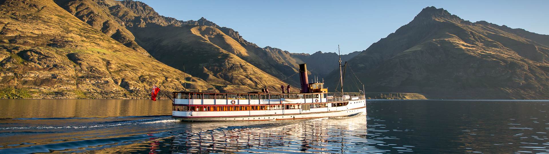 Vintage Steamship, TSS Earnslaw, Cruises across Lake Wakatipu in Queenstown