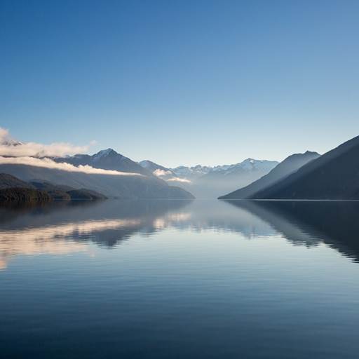 Reflections on Lake Te Anau