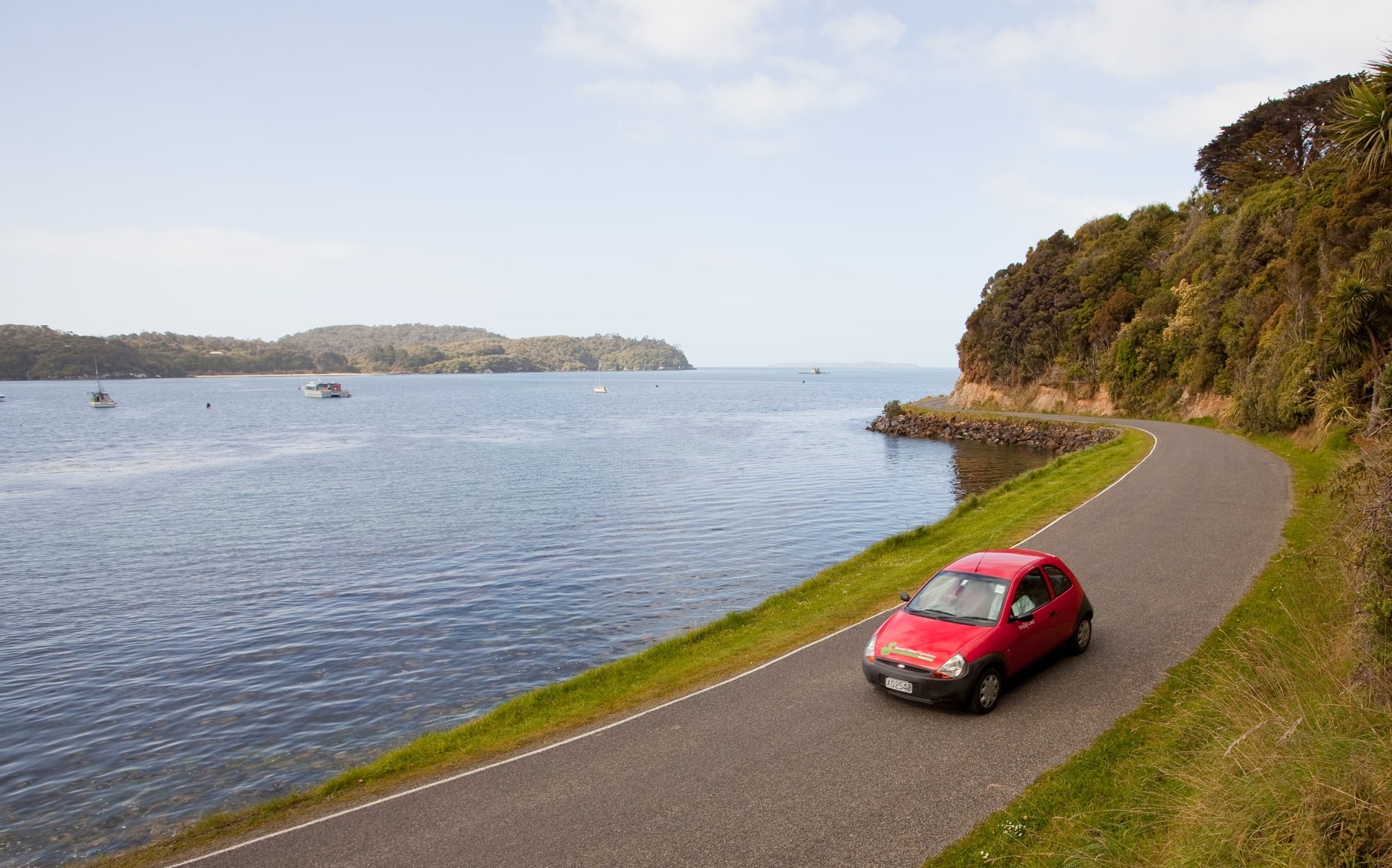 Rental Car on Stewart Island