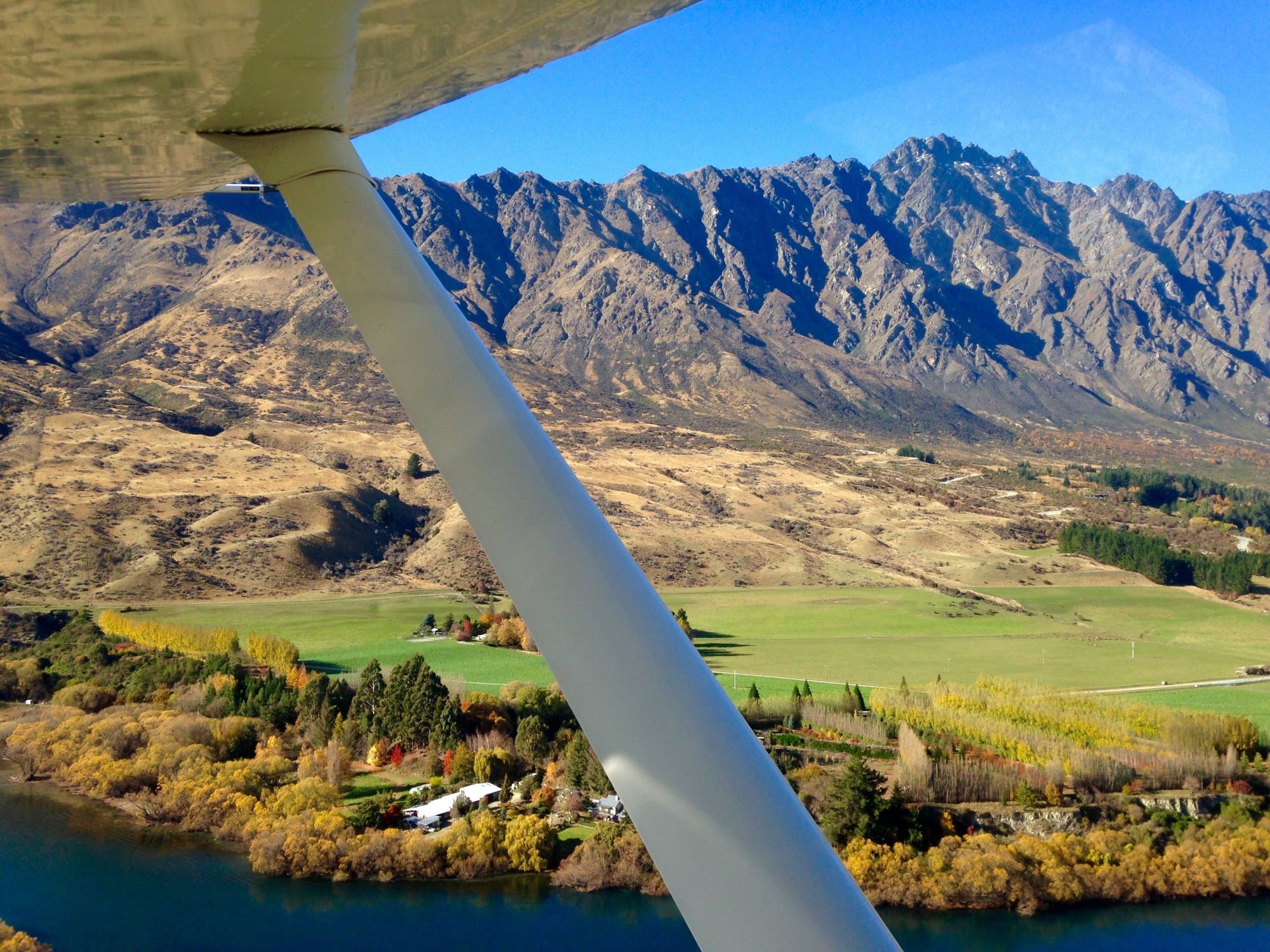 Flying by the Remarkables