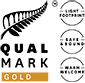 Qualmark Gold - Sustainable Tourism Business award