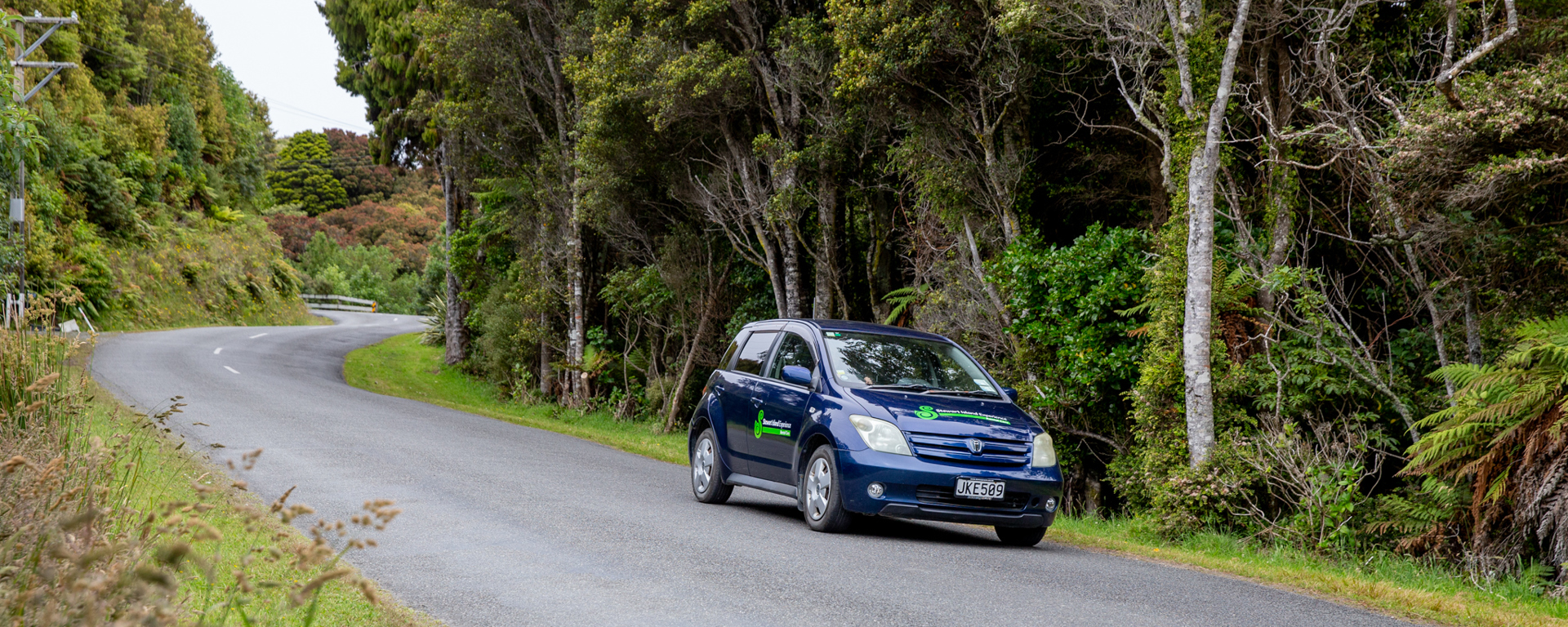 Rental Car on Stewart Island