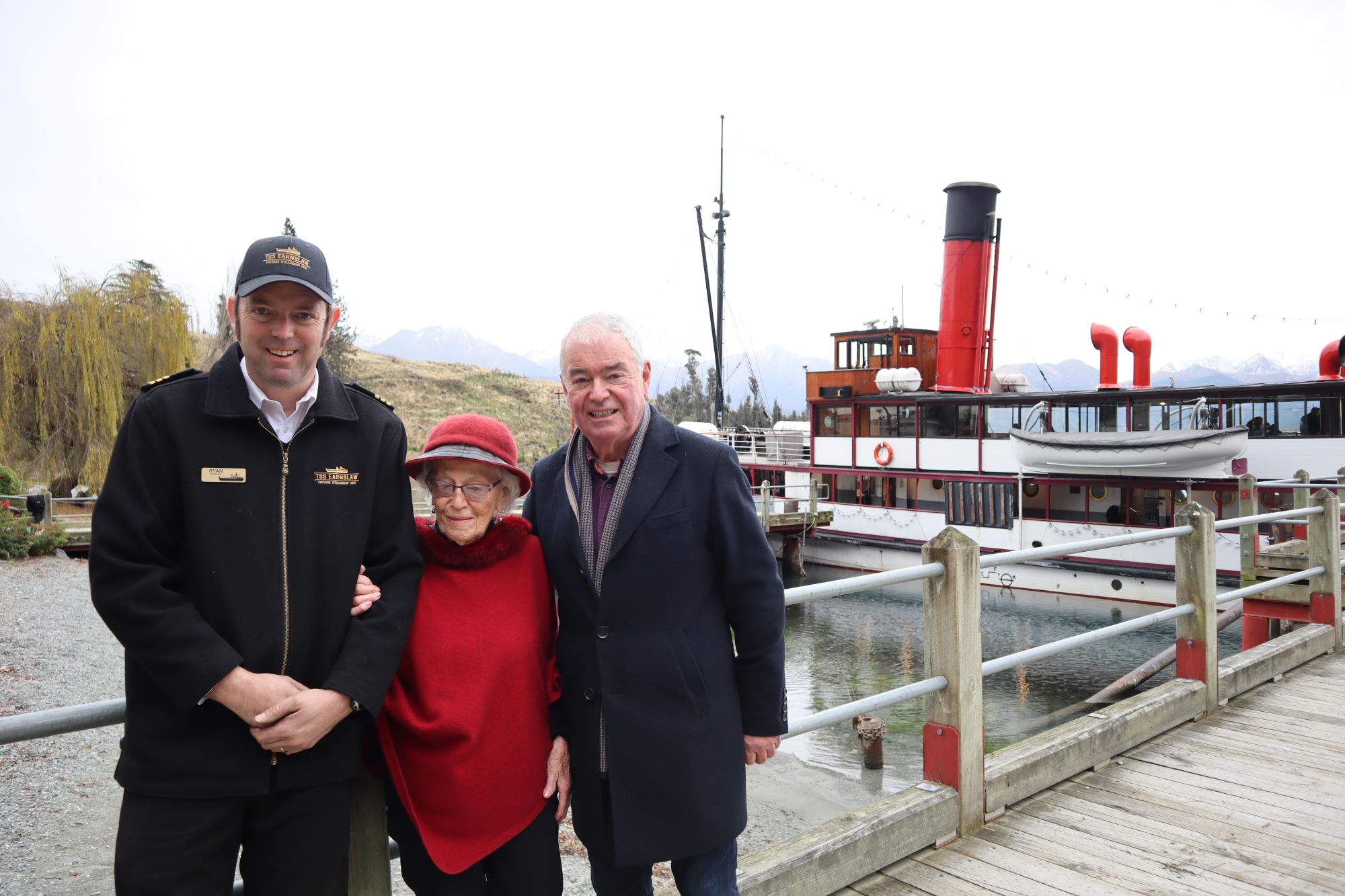 Three generations of Hutchins on first TSS sailing post-lockdown