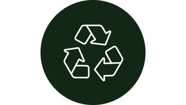 Icon of recycling arrows
